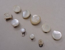 Lot de 10 boutons de manchette