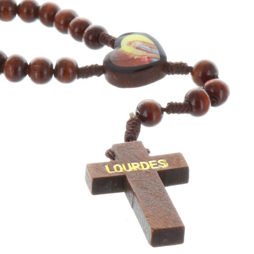 Chapelet lourdes corde - chapelet, en