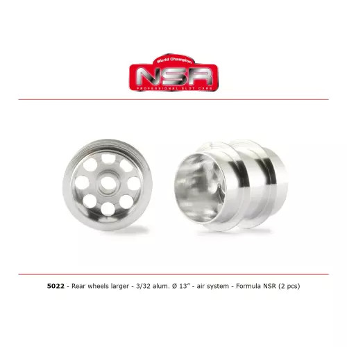 Nsr 5022 wheels - 3/32, rear
