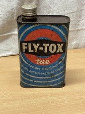 Ancien Bidon En Tôle FLYTOX 