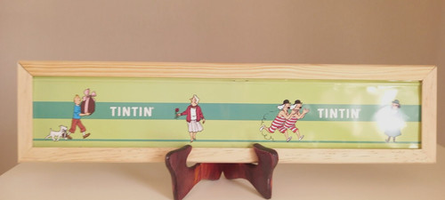 Tableau tintin image métal - tintin, en