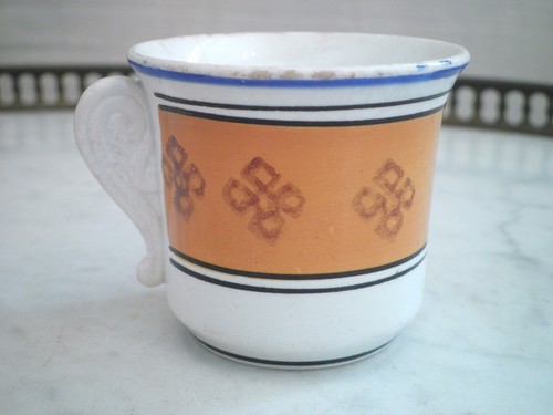Ancienne tasse faience de - faience,
