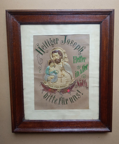 Rare tableau religieux - , en