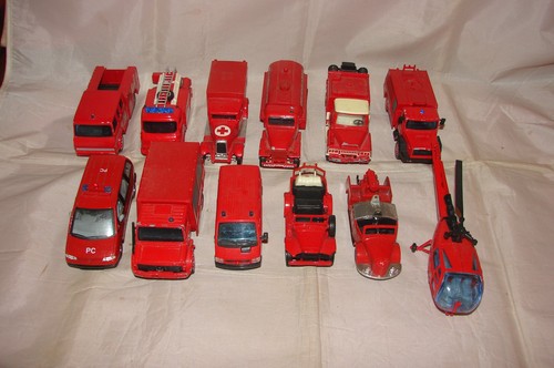 Solido lot vehicules - vehicules, pompiers