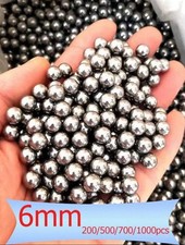 1000 Billes Acier inoxydable 6mm polies miroir Fronde chasse - Lance Pierre
