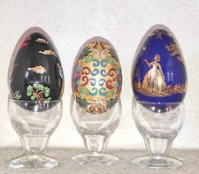 3 Oeufs Anciens de Collection