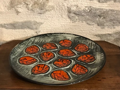 Plat huîtres plates - huîtres,