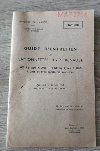 Guide entretien camionnette - d'entretien,
