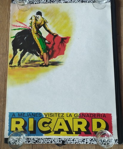 Ricard ancienne affiche - -,
