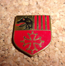 Insigne " Gendarmerie Départementale de Languedoc-Roussillon "- Croix occitane