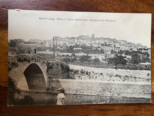 Carte postale ancienne biot - ancienne,