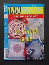 § catalogue 1000 MAILLES HS ABC du crochet - le crochet facile - 2003
