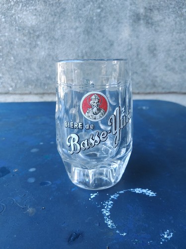 Chope emaillee biere basse - emaillee,