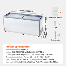 Uimoso 567L Comptoir À