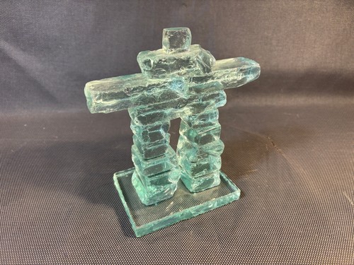 Ancienne sculpture verre - sculpture, en