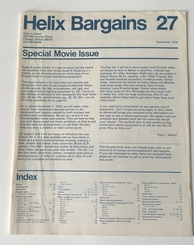 Helix bargains september - bargains,