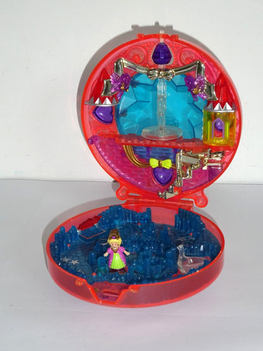 Polly pocket vintage blue - pocket,