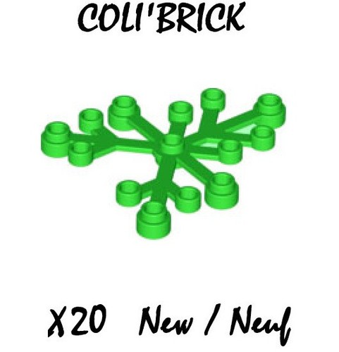 Lego 2417 20x feuilles - lego,