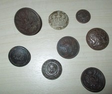 Lot de boutons militaire