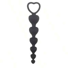 SexToy Plug Anal Chapelet Dildo Godemichet Butt Plug Noir Masturbation