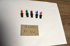 Ampoules rechange 7v - de,