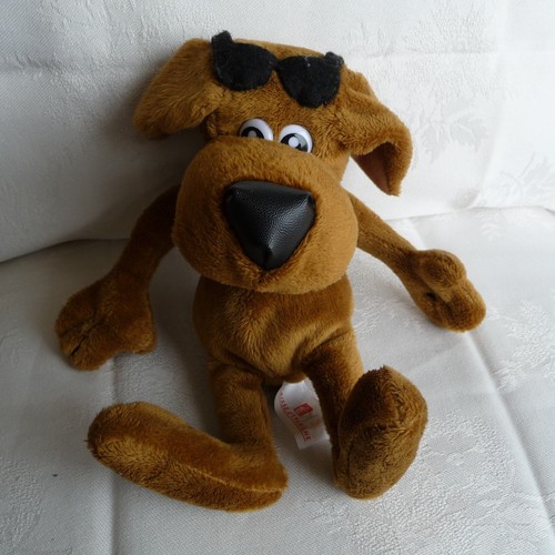 Doudou chien caisse épargne - doudou, d'épargne