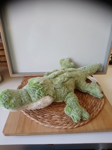 Peluche doudou crocodile - , vert