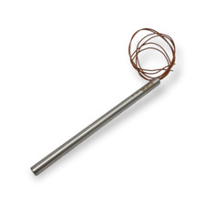 BOUGIE D'ALLUMAGE RESISTANCE POUR POELE A GRANULES 178 mm Ø 10 320 WATT 62701