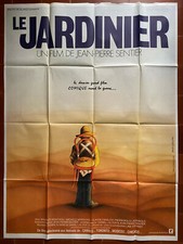 Affiche LE JARDINIER Jean Pierre SENTIER Jean Roger MILO M.BENICHOU 120x160cm
