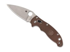 C101PBN15V2 - COUTEAU SPYDERCO MANIX 2 FIBRE DE VERRE MARRON SPRINT