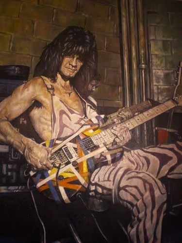 Eddie van halen rock music - van,