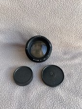 Objectif soviétique JUPITER-9 85mm f/2 EXPORT NOIR RUSSE REFLEX ZENIT M42