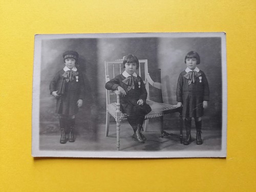 Cpa carte photo mogador studio - cpa, carte-photo