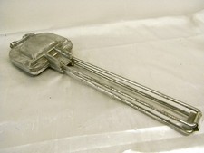 🇫🇷 ANCIEN GAUFRIER MOULE A GAUFRE CROQUE MONSIEUR ART POPULAIRE VINTAGE