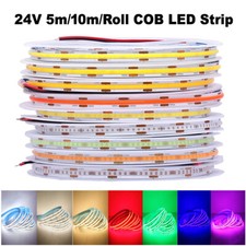 5m 10m Ruban LED COB Bande