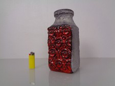 Vase Bay Keramik Fat Lava