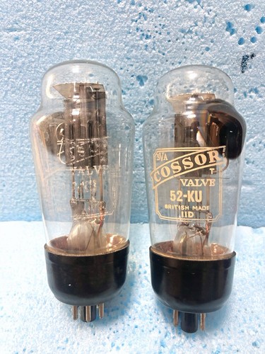 52ku gz32 5v4g cossor plaque - 52ku,