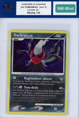 Carte pokémon darkrai 106 - pokémon,