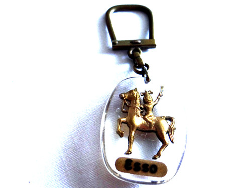 Porte clés bourbon esso - clés,