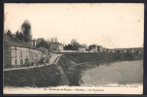 Cpa montey vallée la - cpa,