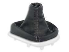 RENAULT SCENIC 2 II 2003-2009 SOUFFLET LEVIER DE VITESSE EN CUIR COUTURES BLANC