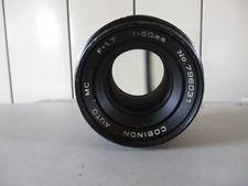 LENS OBJECTIF  COSINON  AUTO MC   F=1.7    f=50 mm PENTAX K MOUNT