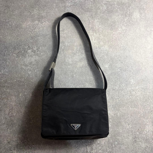Sac messager prada - prada, cuir