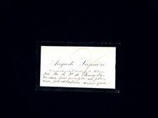 Auguste LUMIERE - carte de