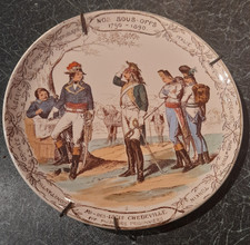 Assiette Creil et Montereau