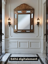 Miroir à parecloses de style