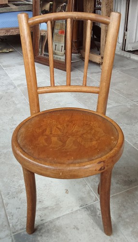 Ancienne petite chaise enfant - chaise,