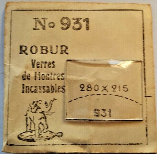 Verre robur plexi - verre, 931