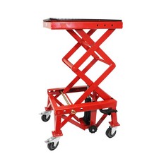 Leve-pont moto-trottinette p2r hydraulique a colonne sur roulettes hauteur mini 