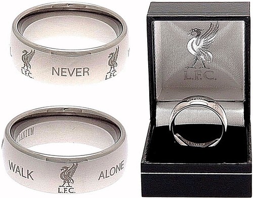 Liverpool titane bague - fc,